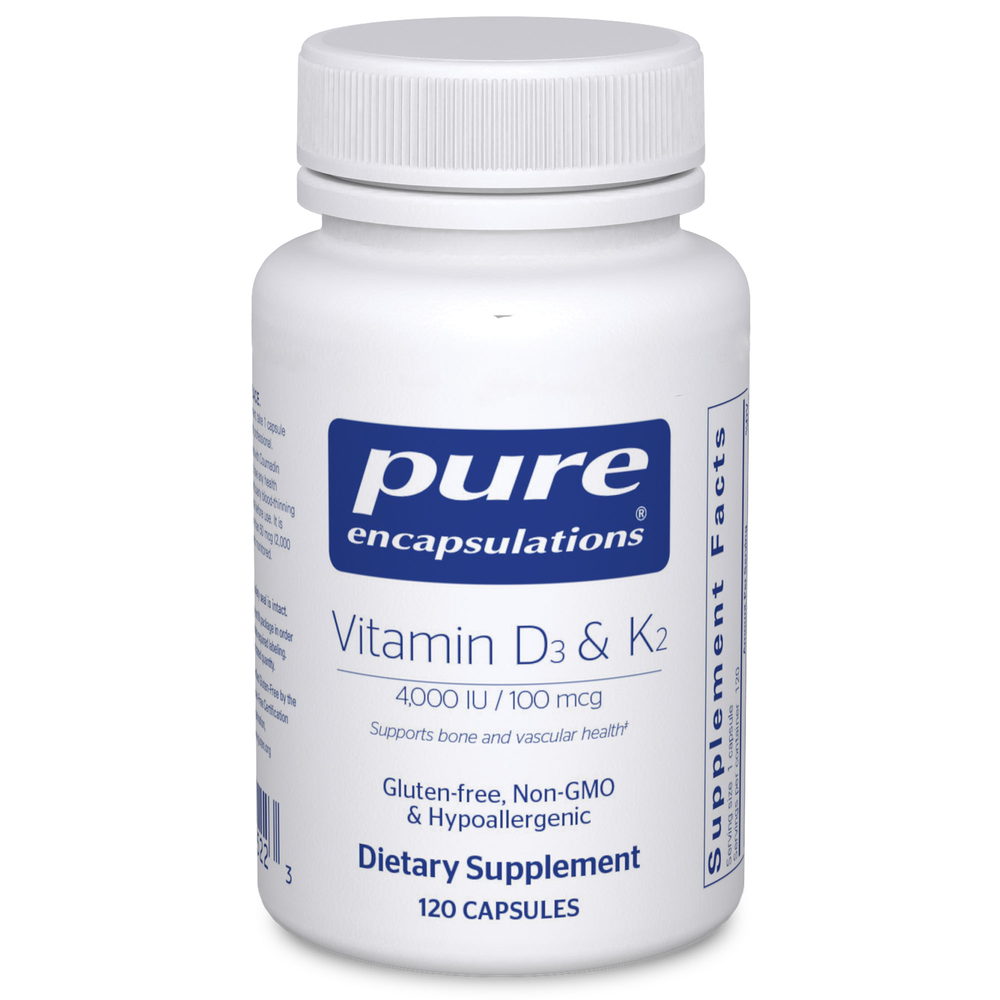 Vitamin D3 & K2 #120