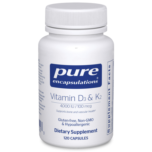 Vitamin D3 & K2 #120